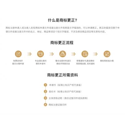 更正申请
